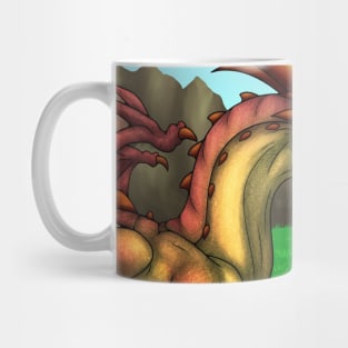 Appreciating a Dragon Mug